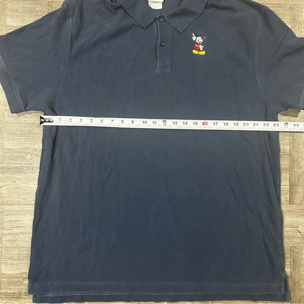 Men’s Disney Store Blue Polo Shirt Size XXL - Picture 8 of 9